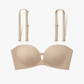 Front Buckle Strapless Bra